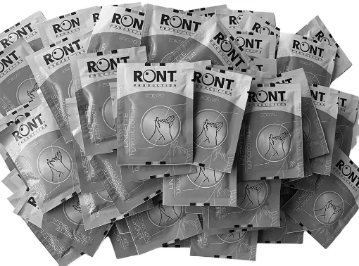 Picture of Hydroalcoholic disinfectant towelette x50 - Individual sachet packaging - Ront