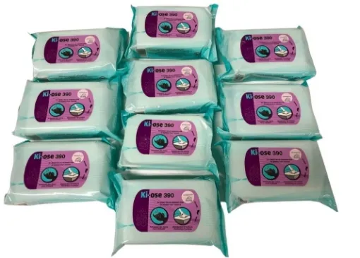 Picture of Ki - ose 390 disinfectant wipes 10 packs of 30 wipes - PSA