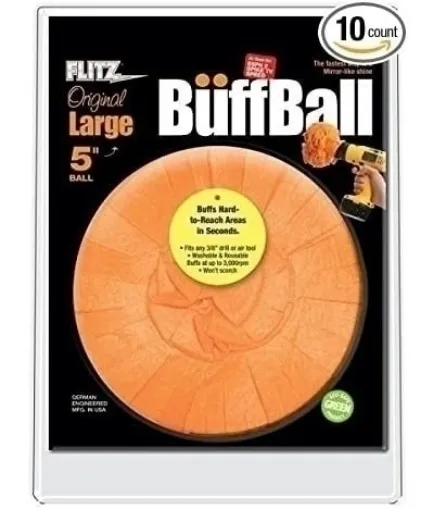 Picture of Buff ball - size L - orange - Flitz