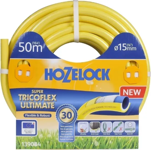 Picture of Super yellow hose 15mm x 50m - Tricoflex - 1 - 50m