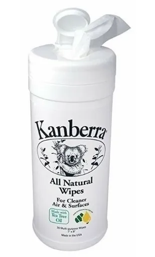 Picture of Natural wipes - pack of 10 x 30 wipes - Kanberra