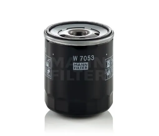 Picture of Oil filter - W7053 - Mann filter