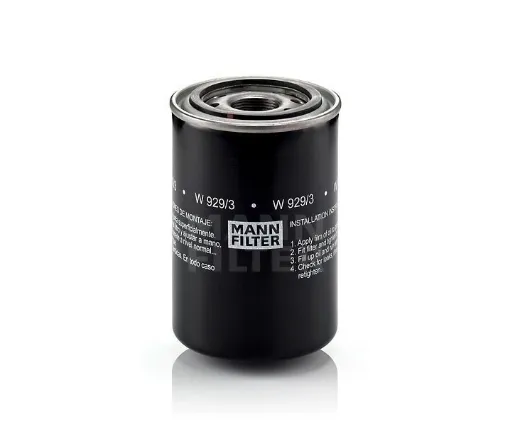 Picture of Oil filter - W 929/3 - Mann filter