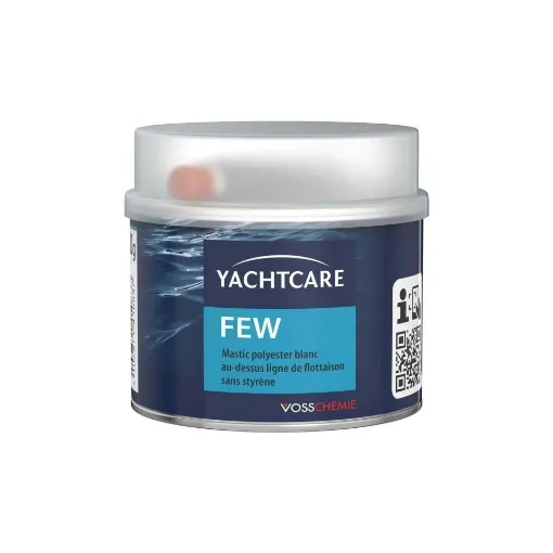 Picture of Above waterline putty in white with hardener - 500g - Yachtcare