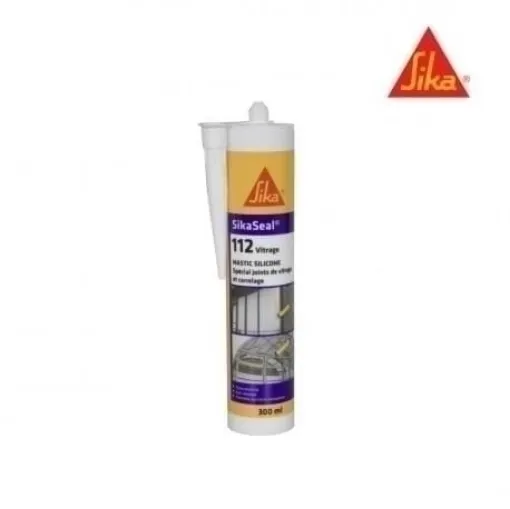 Picture of Special silicone sealant sikaseal 112 glazing - transparent - 300ml - Sika