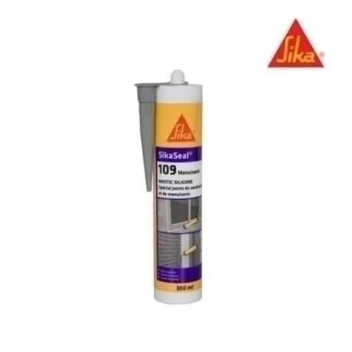 Picture of Silicone sealant sikaseal 109 carpentry - gray - 300ml - Sika