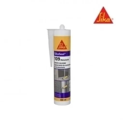 Picture of Silicone sealant sikaseal 109 carpentry - transparent - 300ml - Sika