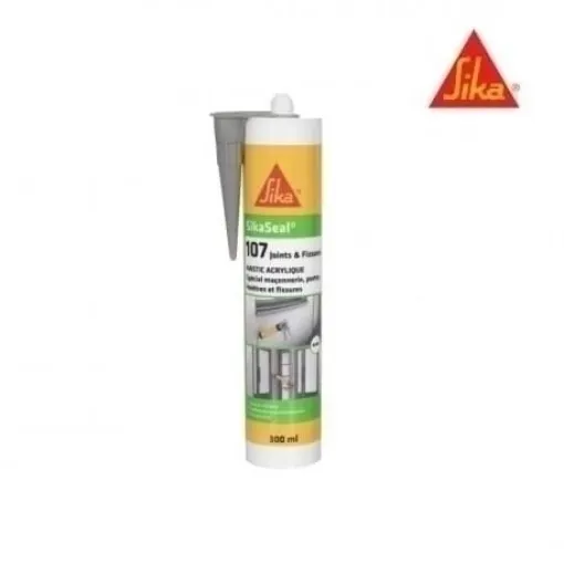 Picture of Sikaseal acrylic sealant 107 joint and crack - gray - 300ml - Sika