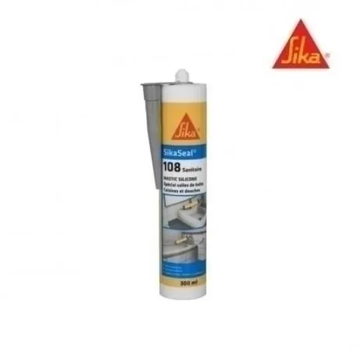 Picture of Sikaseal 108 sanitaire silicone sealant - light gray - 300ml - Sika