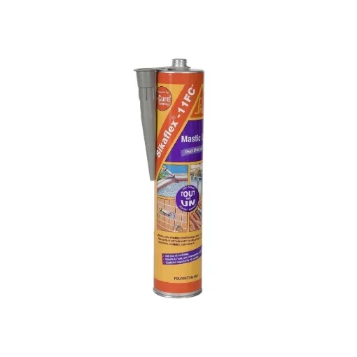 Picture of Sikaflex 11 fc plus polyurethane adhesive sealant - grey - 380g - Sika