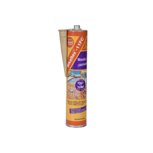 Picture of Sikaflex 11 fc plus polyurethane adhesive sealant - beige - 380g - Sika