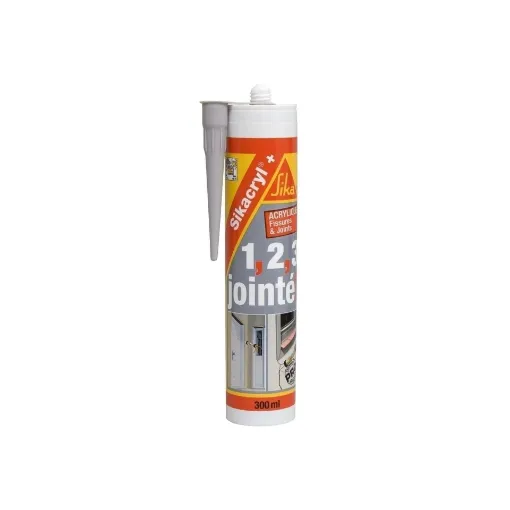 Picture of Sikacryl plus acrylic sealant - gray - 300ml - Sika