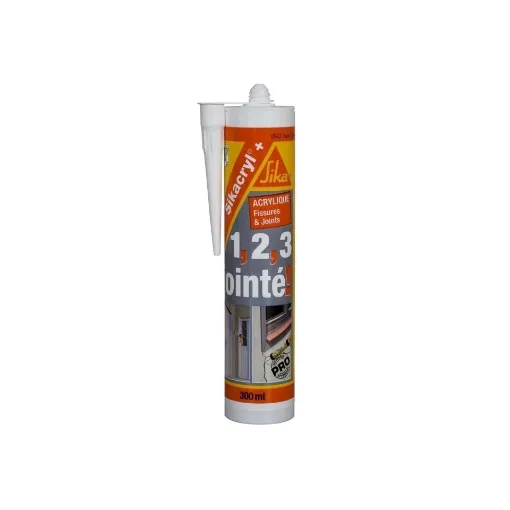 Picture of Sikacryl plus acrylic sealant - white - 300ml - Sika