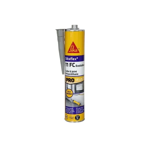 Picture of Sikaflex 11 FC evolution adhesive putty - gray - 300ml - Sika