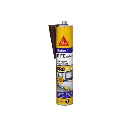 Picture of Sikaflex 11 fc evolution adhesive putty - brown - 300ml - Sika