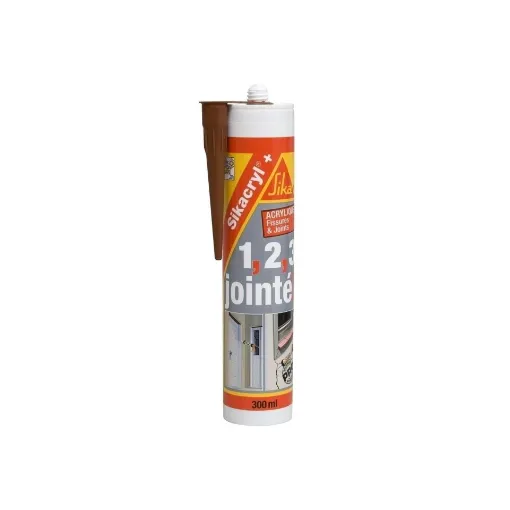 Picture of Sikacryl plus acrylic sealant - mahogany - 300ml - Sika