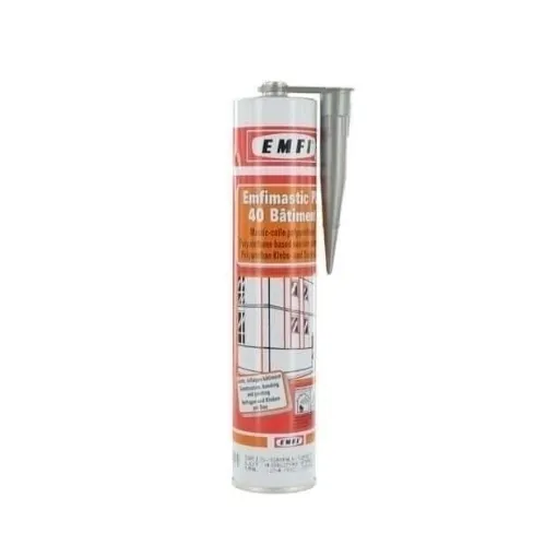 Picture of Polyurethane putty pu 40 - grey - 310ml x 5 - Sika