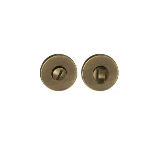 Picture of Round locking roses 51mm pair - bronze Finish - Eurowale