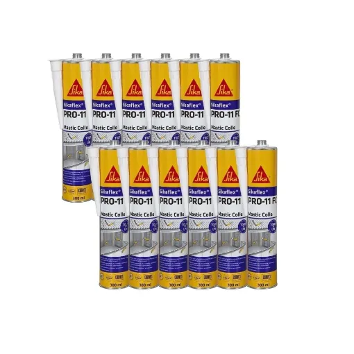 Picture of Sikaflex pro 11 fc adhesive putty - white - 300ml - 12 pack - Sika