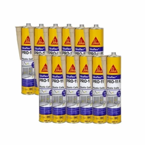 Picture of Sikaflex pro 11 fc adhesive putty - beige - 300ml - 12 pack - Sika