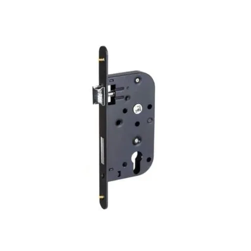 Picture of Single - point lock with recessed hole cylinder and axis 50mm - black - Klose besser