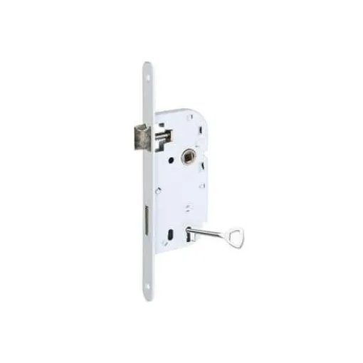 Picture of Pack of 12 single - point mortise lock with key - 40m And 7mm square shaft - Klose besser