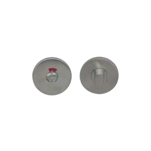 Picture of Round Locking Roses With Sight Glass - Stainless Steel 304 Brushed Matt - Eurowale