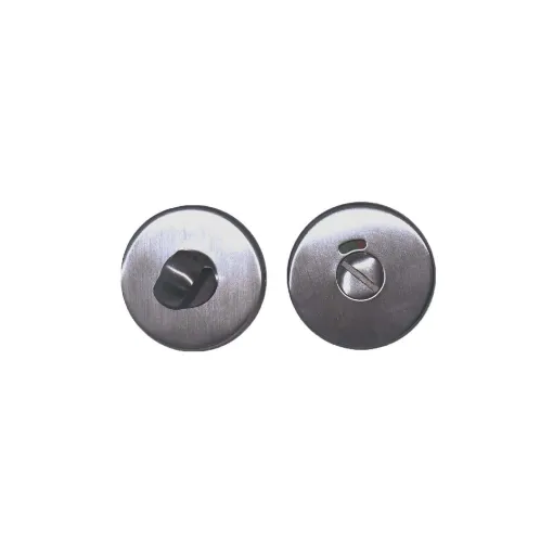 Picture of Round Locking Roses With Sight Glass - For Fire Doors - Stainless Steel 304 Brushed Matt - Eurowale