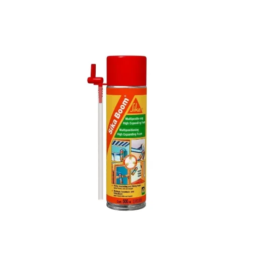 Picture of Sika boom polyurethane expanding foam - beige - 500ml - Sika