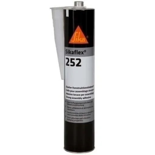 Picture of Sikaflex 252 glue for structural assemblies - white - 300ml - Sika