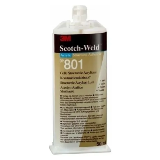 Picture of Acrylic adhesive dual component dp 801 - 50ml - 3M