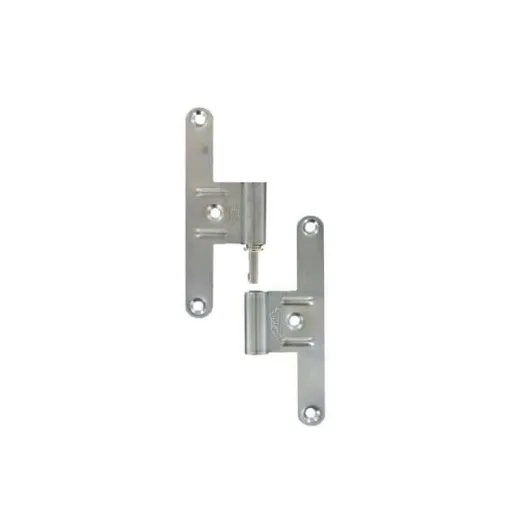 Picture of Set of 2 universal hinges wood - Galvanised Steel