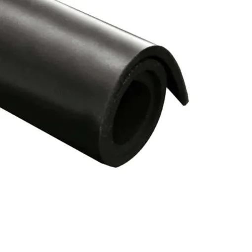 Picture of Neoprene rubber sheet - Black - 100 x 140cm - 15mm