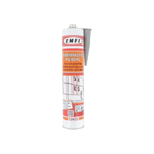 Picture of Pu 40 fc polyurethane adhesive - grey - 300ml - Emfi