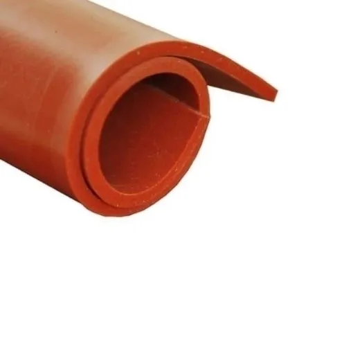 Picture of Silicone rubber sheet - Red - 100 x 120cm - 6mm