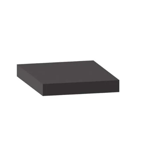 Picture of Epdm foam rubber plate - Black - 2 x 1m - 9mm