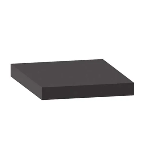 Picture of Epdm foam rubber plate - Black - 2 x 1m - 8mm