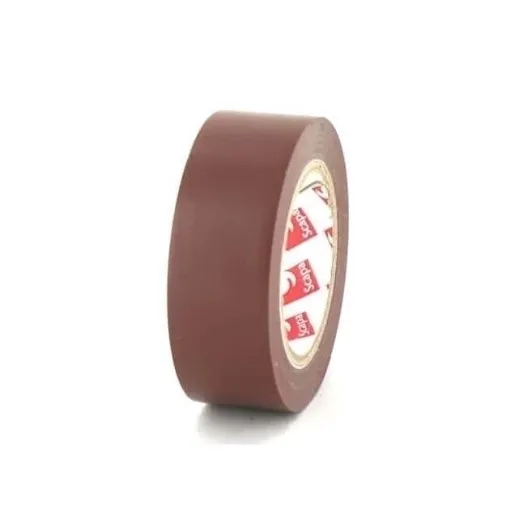 Picture of 15mm PVC electrical tape 2702 - brown - x5 - Scapa