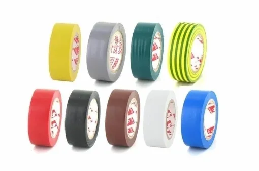 Picture of 15mm PVC electrical tape 2702 - pack of 9 colours - Scapa