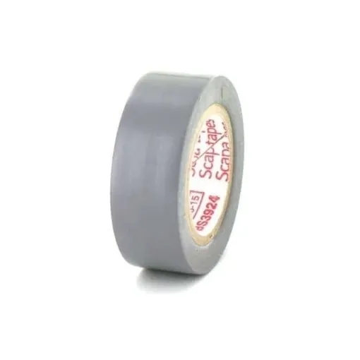 Picture of 19mm PVC electrical tape 2702 - gray - x5 - Scapa