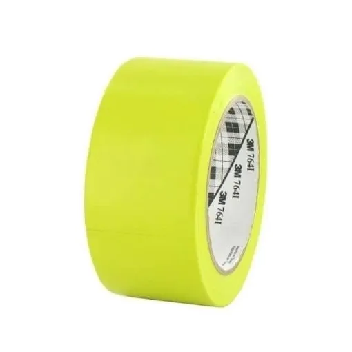 Picture of Vinyl tape 764 - yellow - 50mm x 33m - x5 - 3M