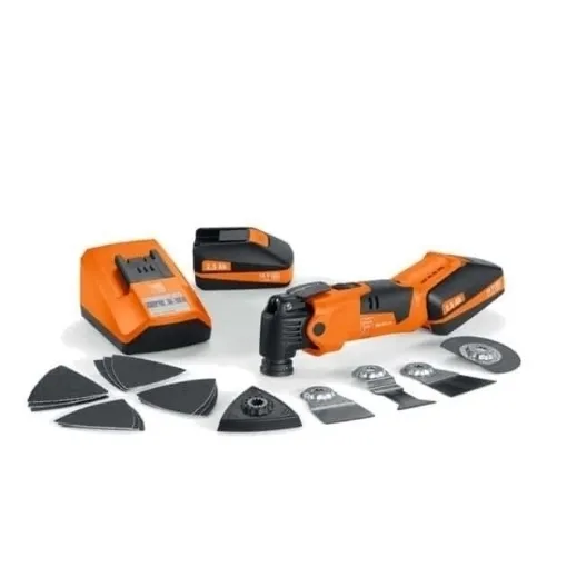 Picture of Multimaster cordless - oscillating machine - 18V li - Ion 2.5 Ah - 71292261000 - Fein