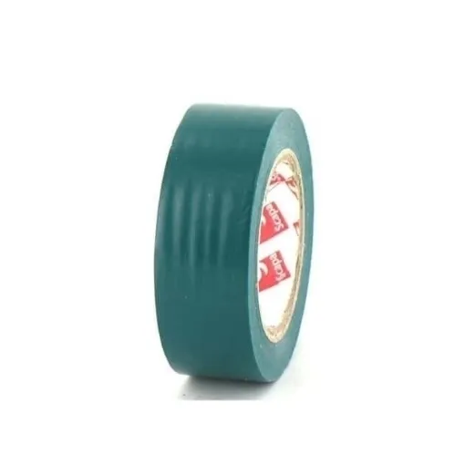 Picture of 19mm PVC electrical tape 2702 - green - Scapa - Green