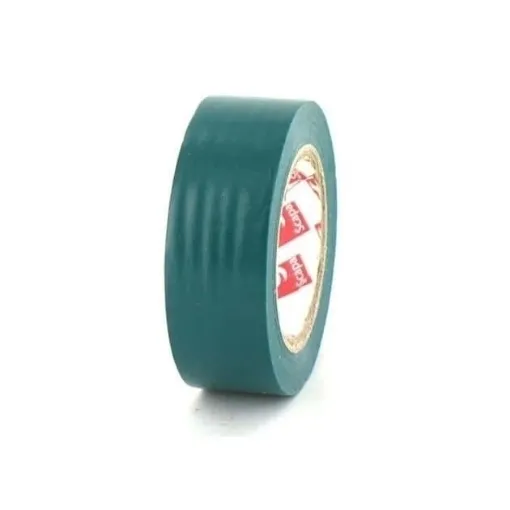 Picture of 19mm PVC electrical tape 2702 - green - x5 - Scapa