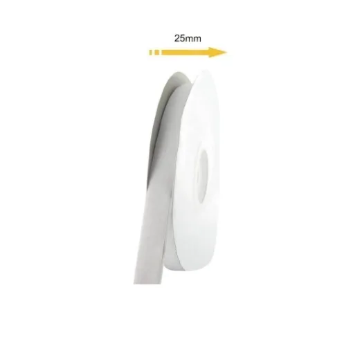 Picture of Hook and loop velcro adhesive tape - 25mm x 25mm - white - Divers