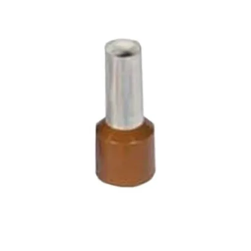 Picture of Single cable end 10.0mm2 brown bizline X100 - Rexel