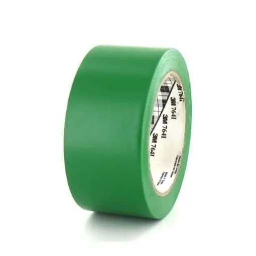 Picture of Vinyl tape 764 - Green - 50mm x 33m - x5 - 3M