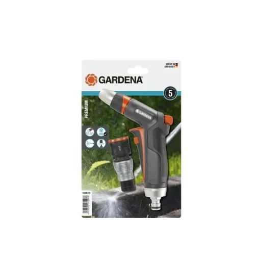 Picture of Cleaning gun kit with premium aquastop fitting - Gardena