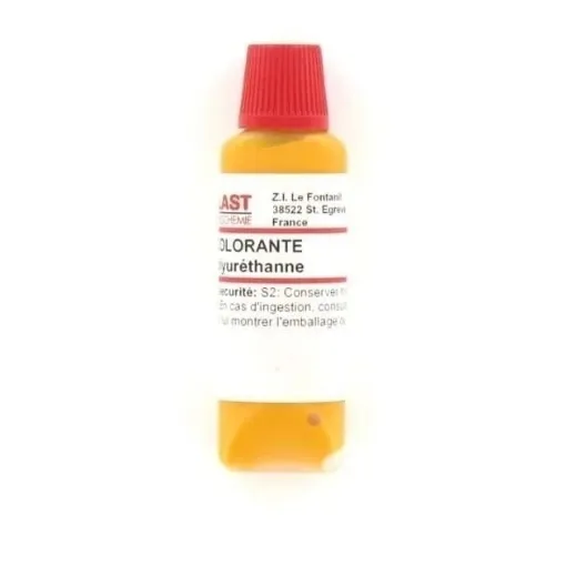 Picture of Paste for resin colouring - 10g - yellow opaque - Yachtcare