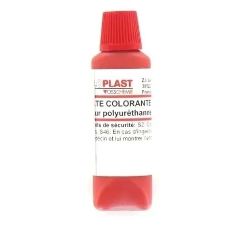 Picture of Paste for resin colouring - 10g - red transparent - Yachtcare